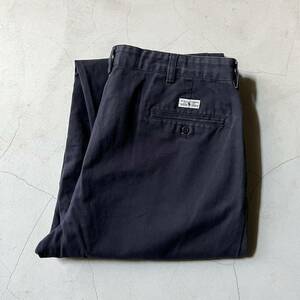 メキシコ製 Polo Ralph Lauren チノパンツ ANDREW PANT 36×30 ネイビー 2タック チノパン ポロチノ ラルフローレン 90s 00s ヴィンテージ