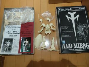 VOLKS ボークス造形村 L.E.D. MIRAGE レッド・ミラージュアマテラス FSS ファイブスター物語 MORTAR HEADD モーターヘッド ガレージキット