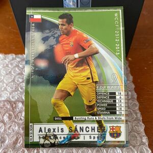 ◆WCCF 2012-2013 アレクシス・サンチェス Alexis SANCHEZ Barcelona WOS◆