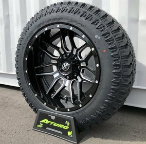 20x12J JK JL TJラングラー XF OFFROAD XF222 20インチマッドタイヤホイール ATTURO TRAIL BLADE XT 275/55R20 285/55R20 33x12.50R20