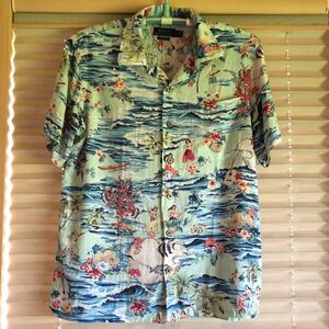 M Polo Ralph Lauren hawaiian shirt ハワイアン シャツ rrl country sport 1992 1993 stadium p wing snow beach rlx north face