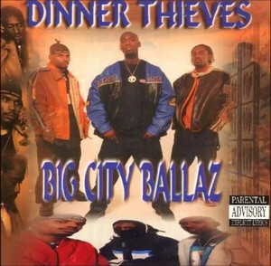 【G-RAP】DINNER THIEVES / Big City Ballaz １９９８ Chicago, IL【GANGSTA RAP】昇天神曲 オリジナル盤 雷鳴 オヤG殺し 雨音 鍵盤