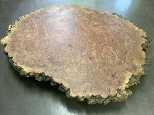 花梨 瘤 コブ 瘤杢 輪切り 一枚板 天然木 座卓テーブル 94㎝×75㎝×17㎝ センターテーブル リビングテーブ