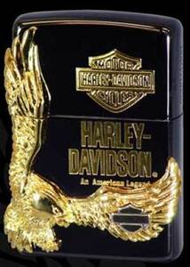 送料無料 ZIPPO[ジッポー] HARLEY-DAVIDSON(ハーレーダビッドソン)イーグルメタル HDP-14
