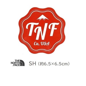 TNF Print Sticker NN32229 SH ノースフェイス ステッカー 新品 PVC 防水