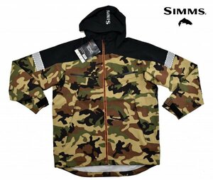 送料無料1★Simms★シムス CX ジャケット size:M ウッドランドカモ