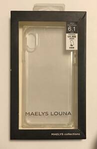 Ｍ52: iphoneケース 新品 UNiCASE 送料込　Maelys Collections for iPhoneXR (Clear)