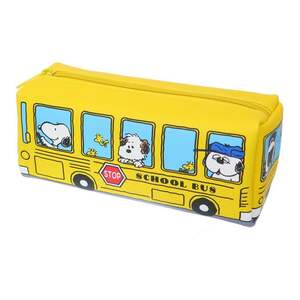 ★新品　スヌーピー　バス型ポーチ　ペンケース・筆箱・筆入れ　Snoopy　PEANUTS