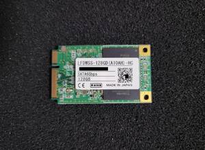 ハギワラソリューションズ SSD 128GB LFDMSS-128GD (A10AH) mSATA ((動作品・5枚限定！)) 