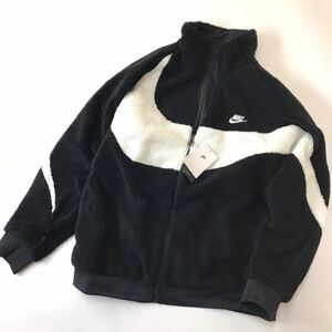 Nike BQ6546-011 SWOOSH FULL ZIP JACKET BOA FLEECE JACKET サイズ2XL