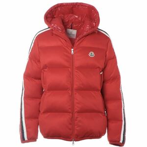 ★現行★ MONCLER SANBESAN ３　ダウンジャケット モンクレール スリーブライン レッド ワッペン MAYA マヤ 国内正規品 入手困難 完売品