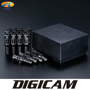 予約 スープラ DB82/DB22/DB42 ハニカムライトチタンレーシングボルト ブラックチタン 28mm M14 P1.25 20本 DIGICAM デジキャン