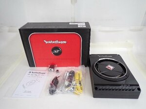 【良品】 Rockford Fosgate JPS-100-8 PUNCH アンプ内蔵サブウーファー ロックフォード 説明書/元箱付 カーオーディオ ∴ 6D8BF-7