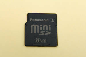 8MB miniSDカード　Panasonic