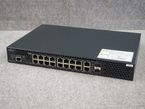 [N573] ☆ FUJITSU 18ポート 1000BASE-T ギガビット L2スイッチングハブ　SR-S318TL2 ☆