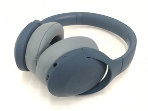 【動作保証】SONY WH-H910N ワイヤレス ヘッドホン マイク通話対応 Bluetooth ブルー 音響機材 中古 T8717387