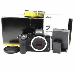 【ほぼ新品】Nikon ミラーレス一眼カメラ Z50 ボディ ブラック