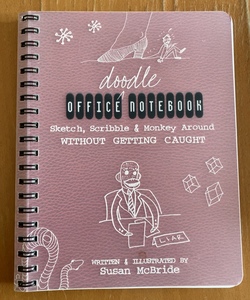 洋書 Office Doodle Notebook リング製本 ユニークないたずら書きノートブック