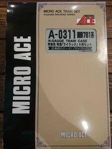 マイクロエース 型番：A-0311 国鉄 781系 特急色 特急「ライラック」6両セット 中古・動作確認済