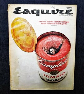 アンディ・ウォーホル キャンベルスープ缶 1969年 Esquire Andy Warhol Campbell