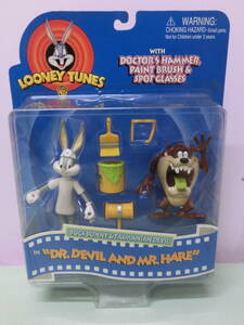 ルーニーテューンズ◆バックスバニー＆タズ アクション フィギュア人形◆Looney Tunes Bucks Bunny TAZ Figure