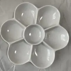 陶器の梅皿(陶器６枚)トキ皿(小3枚)(大2枚)