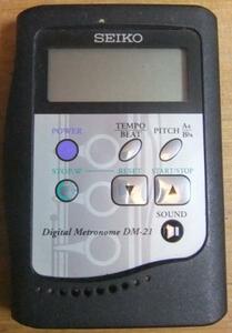 8694 SEIKO DM-21 DIGITAL METRONOME デジタルメトロノーム