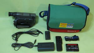 希少 規制前 SONY CCD-TRV45K 中古動作品 付属品有 /ナイトショット / 8ミリ ビデオカメラ 第5
