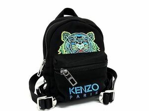 ■新品■未使用■ KENZO ケンゾー ナイロン リュックサック バックパック メンズ レディース ブラック系 AS5871