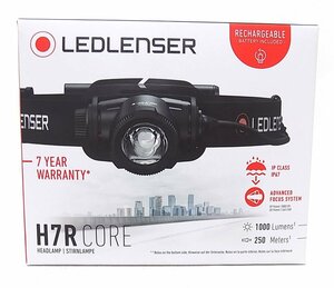 1D365□■LED LENSER レッドレンザー ヘッドライト H7R CORE 最大1000ルーメン■□【ニューポーン】