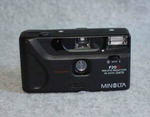 [is254]カメラ MINOLTA F20R ミノルタ　PRESS KOGYO The 70th Anniversary プレス工業　70周年 記念カメラ　 CAMERA