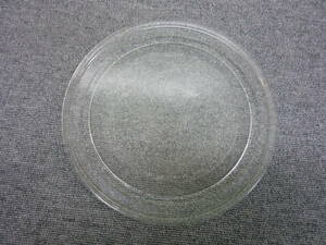 ■[送料無料]　YAMAZEN 電子レンジ丸皿 直径約25.5cm YRB-177用 中古品　[同梱不可]■