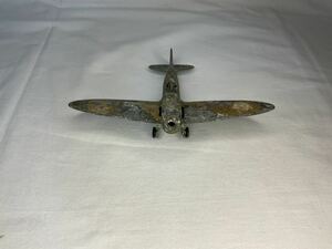 DINKY TOYS MECCANO spitfire MKII made in England 飛行機 レトロ 航空機 金属 当時物 ミニカー ディンキー