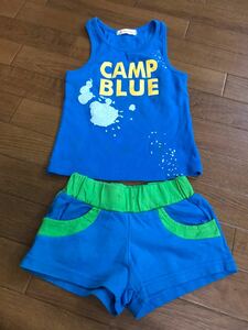 韓国CAMPTHEBLUE★タンクトップショートパンツセット★5