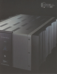 KRELL Model600のカタログ クレル 管4034s