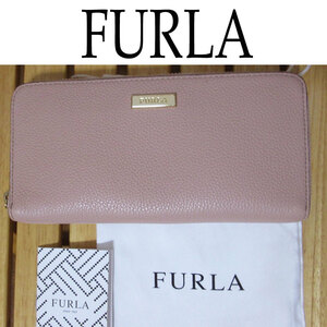 財布 長財布 ★タイムセール★【新品】 フルラ Furla ファスナー ジップアラウンド ZipAround ピンク ★未使用 