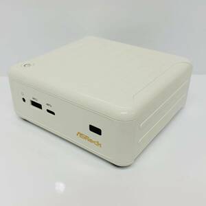 ●値下げ 動作品 初期化済み ASRock Beebox N3050-2G32SW10/W/JP ベアボーンキット ホワイト パソコン 周辺機器 S64