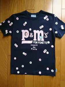 ポンポネット pom ponette jeans ♪ 半袖Tシャツ M 150サイズ