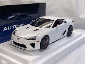 検品済 新品未展示 1/18 オートアート LFA （ホワイテストホワイト）78850 AUTOart whitest white New condition