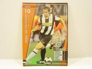 ■ WCCF 2008-2009 CRA デル・ピエロ　Alessandro Del Piero 1974 Italy　No.10 Juventus FC 08-09 World Crack