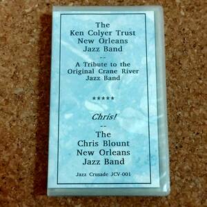 啓|VHSビデオテープ ケン・コリア[The Ken Colyer Trust New Orleans Jazz Band]/クリス・ブラント[Chris Blount New Orleans Jazz Band]