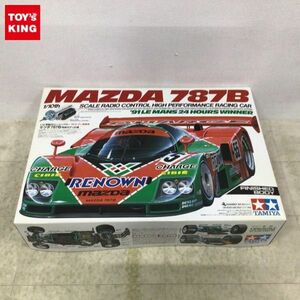 1円〜 タミヤ 1/10 電動RCレーシングカー マツダ787B 完成ボディ仕様