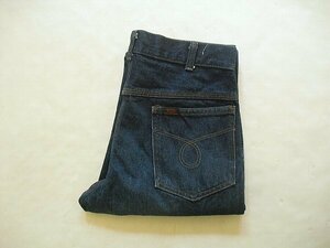 KEY Jeans 1970s （KEY IMPERIAL）　キー　インペリアル　Made in U.S.A.　ジーンズ　濃紺　ヴィンテージ　美USED　デニム　サドルキング