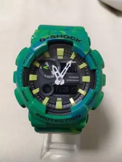 値下げ 中古 CASIO G-SHOCK マーブルカラー GAX-100MB