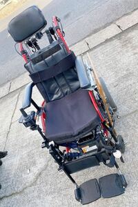 ヤマハ XOF1 電動車椅子 介護用品 車いす リクライニング バッテリー付き 介護 YAMAHA 車椅子 リチウムイオン 電池