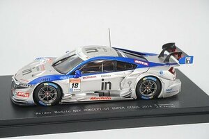 EBBRO エブロ 1/43 HONDA ホンダ ウィダー モデューロ NSX コンセプトGT スーパーGT500 2014 #18 45070