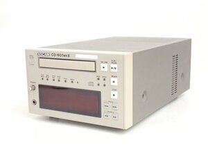 【3】TASCAM 業務用CDプレーヤー CD-601MKII 2006年製 タスカム S/N 0110046 ◆ 6DA7E-7