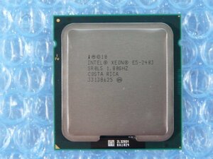 1GHD // Intel Xeon E5-2403 1.80GHz SR0LS Sandy Bridge-EN M1 Socket1356(LGA) COSTA RICA // NEC Express5800/T120d 取外