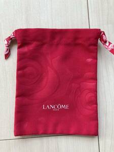 LANCOME ランコム 巾着袋 プレゼント ラッピング ピンク
