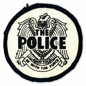 ポリス ビンテージ パッチ THE POLICE Vintage Patch バンド ロック 音楽 スティング Rock Music Sting